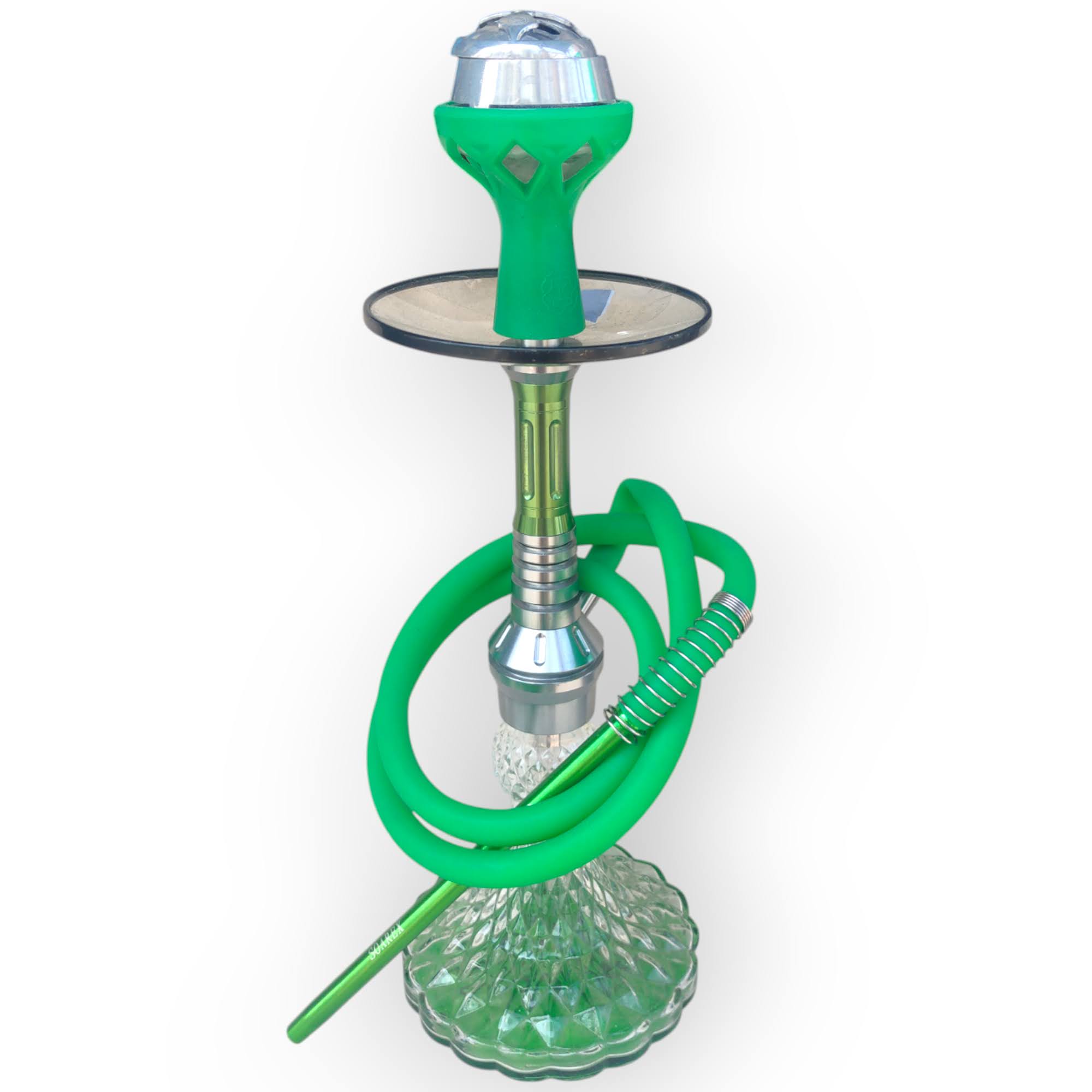 combo shisha crystal green