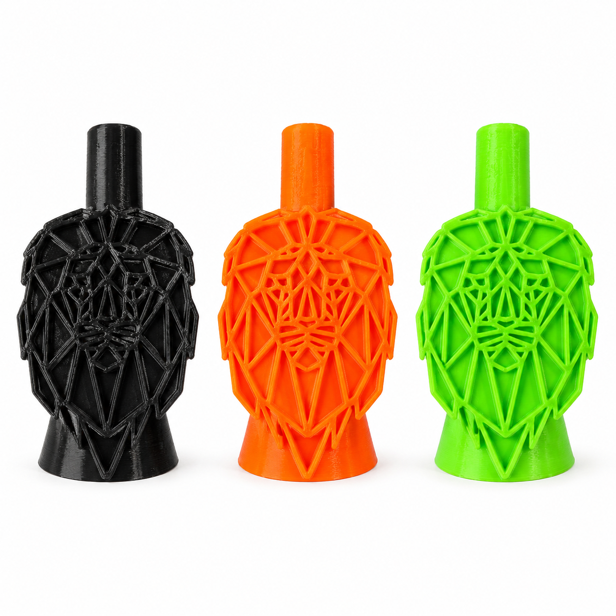 EMBOUT hygienique / pipa réutilisable LION géometrique